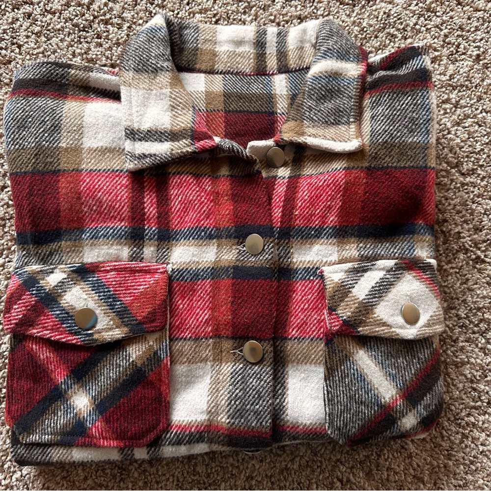 Plaid women’s Shirt - Red